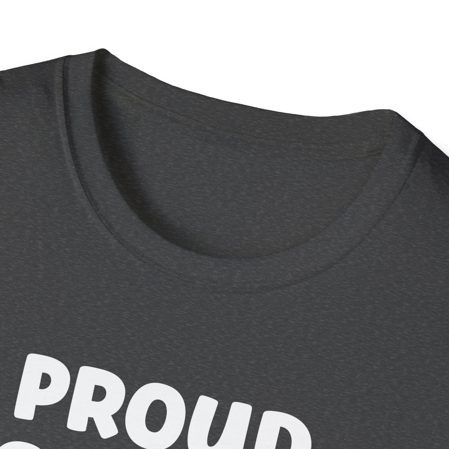 Amputee Humor, Limb Loss Awareness Tee,   Proud Owner Of Invisible Arm Figure V1 Blk Print 1