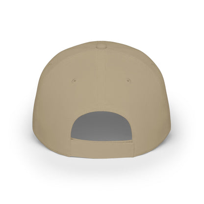 Elephant Watercolor Low Profile Cap — Wildlife Lover Baseball Hat