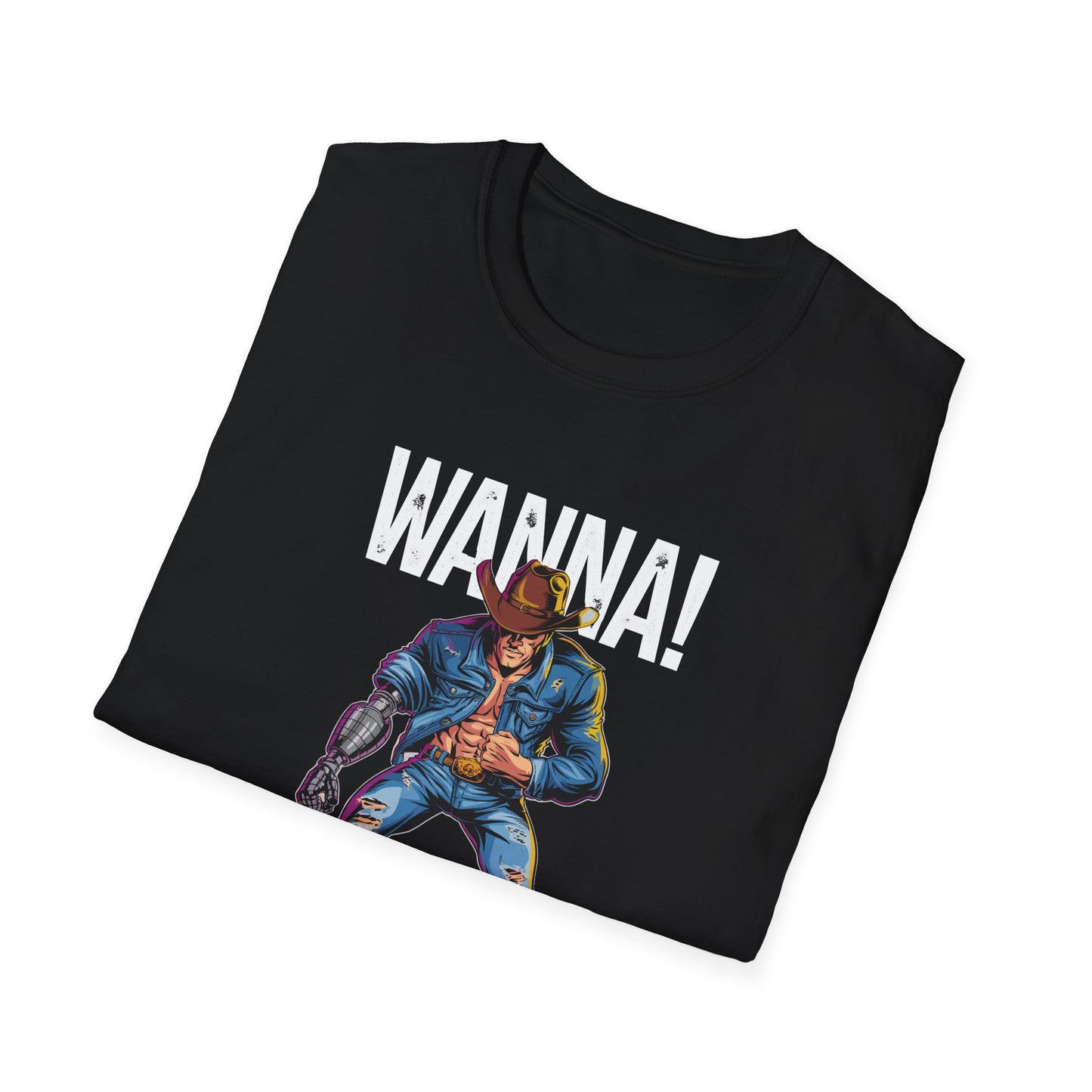Amputee Humor, Limb Loss Awareness Tee,   Wanna Arm Wrestle V1b Print