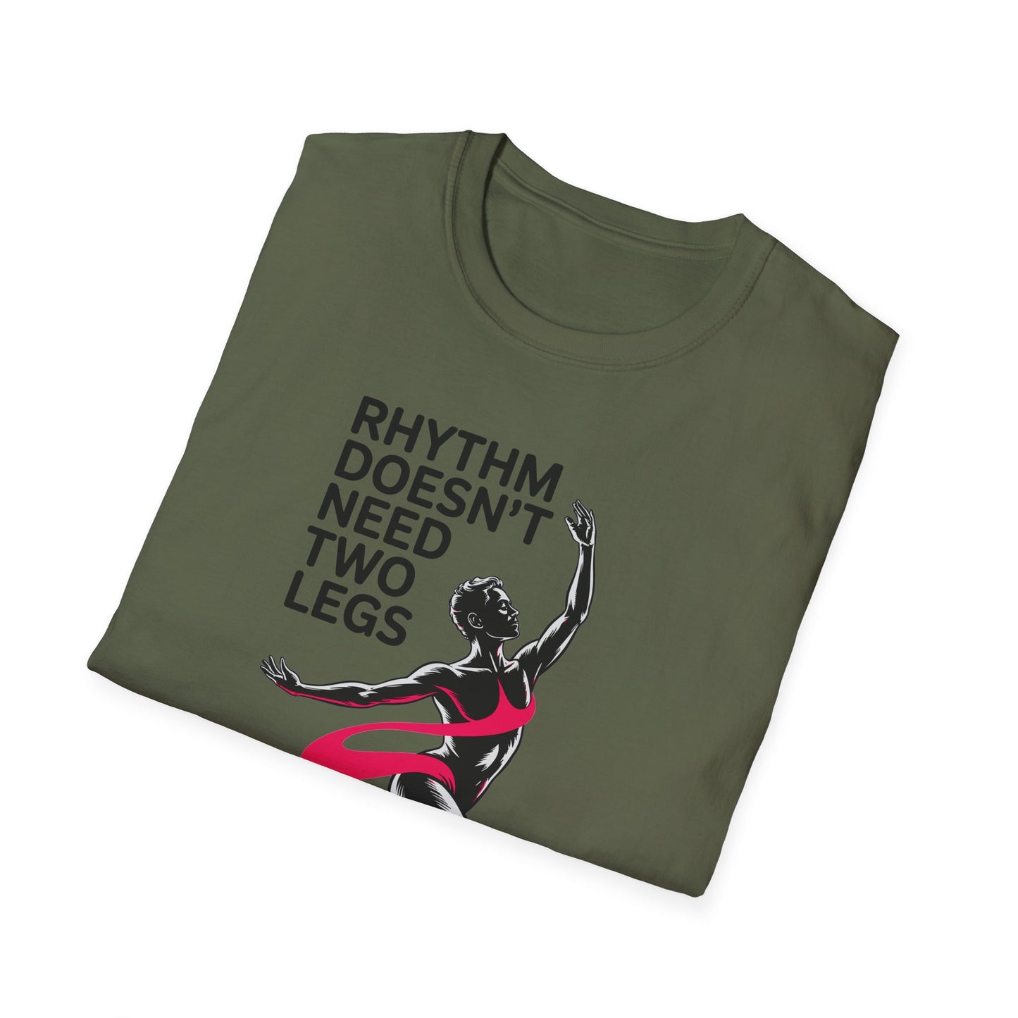 Amputee Humor, Limb Loss Awareness Tee,   Inspirational Amputee Dancer V2