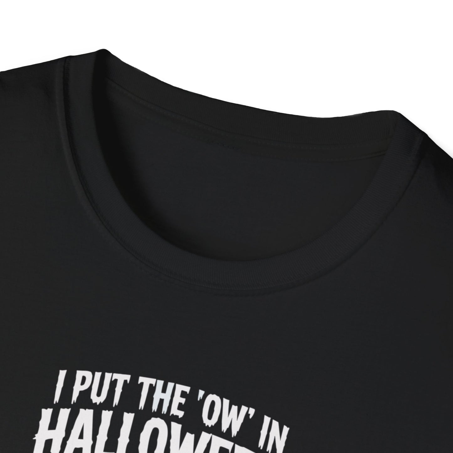 Amputee Humor, Limb Loss Awareness Tee,   I Put The Ow In Halloween V1