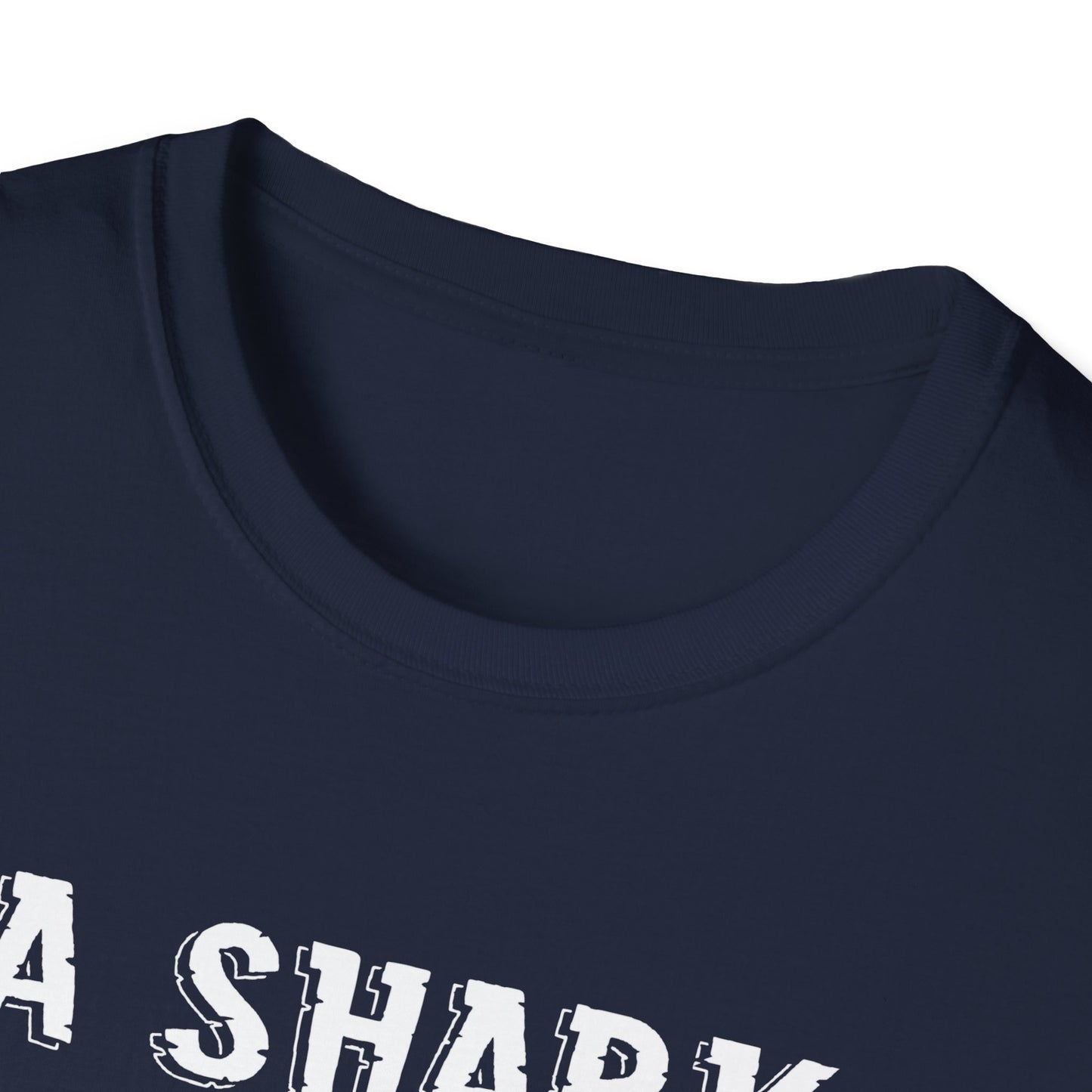 Amputee Humor, Limb Loss Awareness Tee,   Shark Week V2 Blk Shrt Print Wm