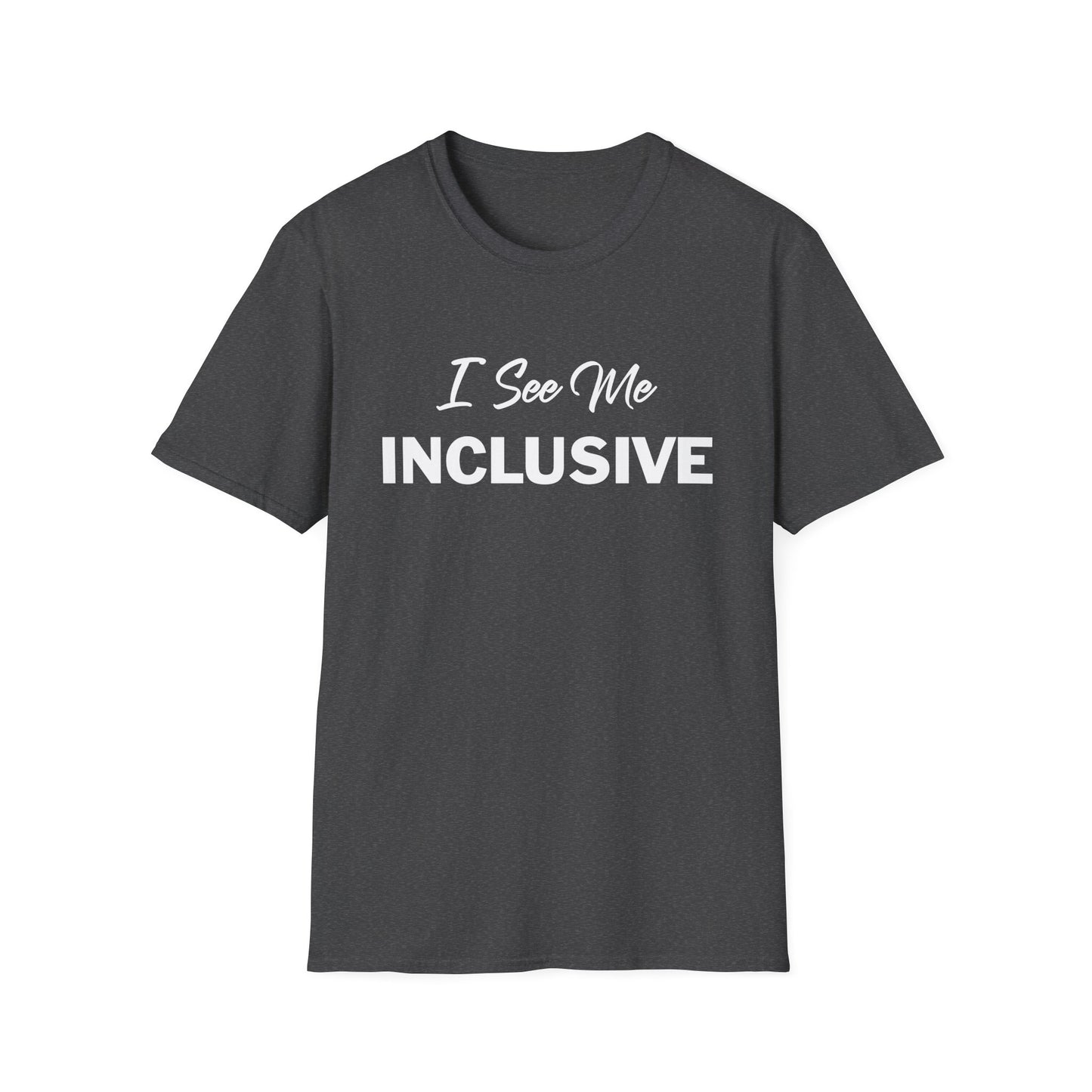 Amputee Humor, Limb Loss Awareness Tee,   I See Me Inclusive V1 Blk Print