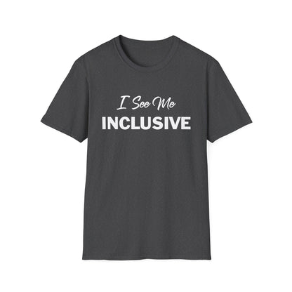 Amputee Humor, Limb Loss Awareness Tee,   I See Me Inclusive V1 Blk Print