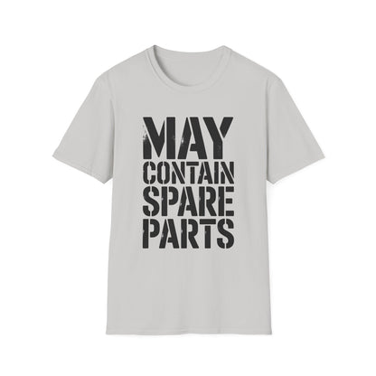 Amputee Humor, Limb Loss Awareness Tee,   May Contain Spare Parts Vb