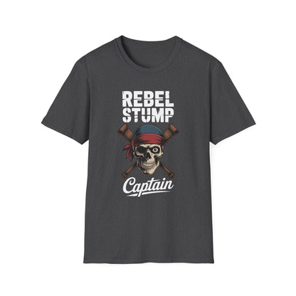 Amputee Humor, Limb Loss Awareness Tee,   Rebel Stump V1b
