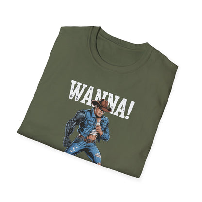 Amputee Humor, Limb Loss Awareness Tee,   Wanna Arm Wrestle V2b Print