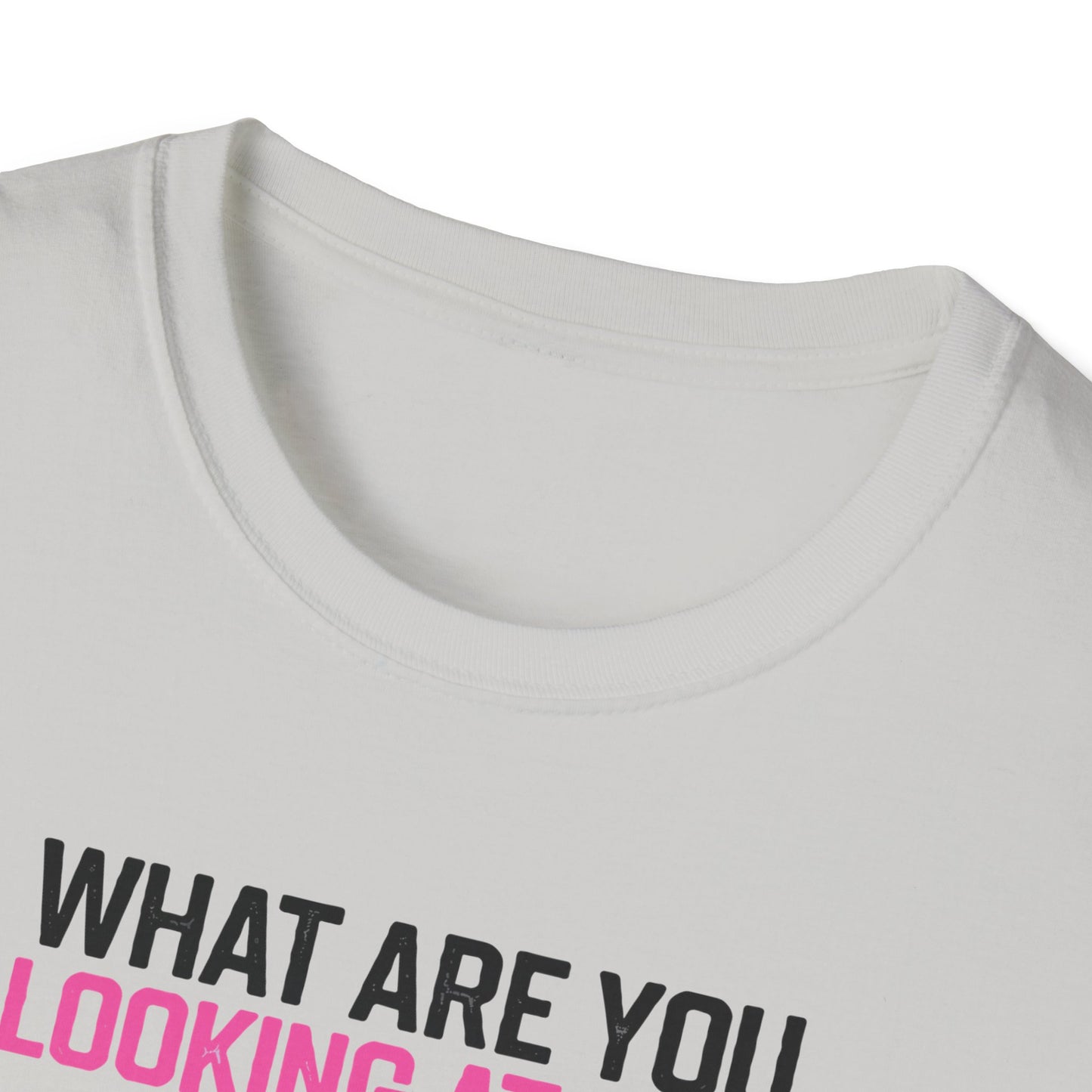 Amputee Humor, Limb Loss Awareness Tee,   What Are You Looking 2 Legged V1b Print