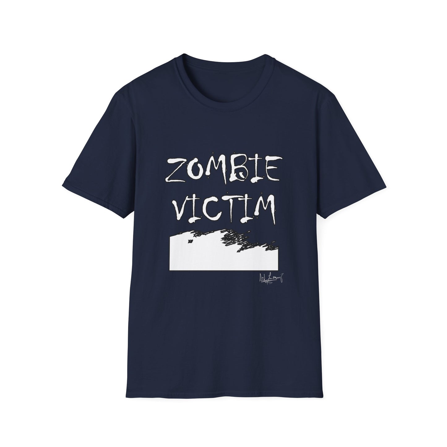 Amputee Humor, Limb Loss Awareness Tee,   Zombie Victim V2 Tshirt