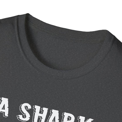 Amputee Humor, Limb Loss Awareness Tee,   Shark Week V2 Blk Shrt Print Wm