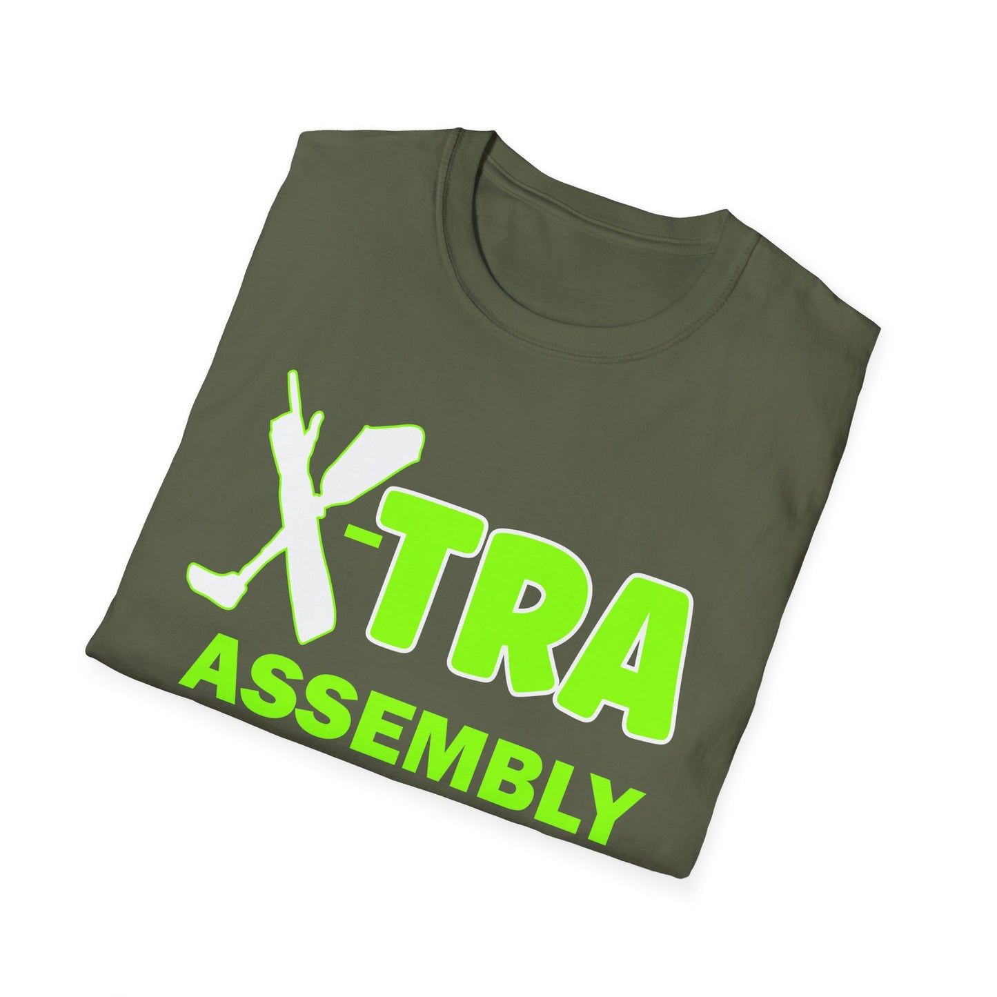 Amputee Humor, Limb Loss Awareness Tee,   Extra Assembly Required V1 Print Wm