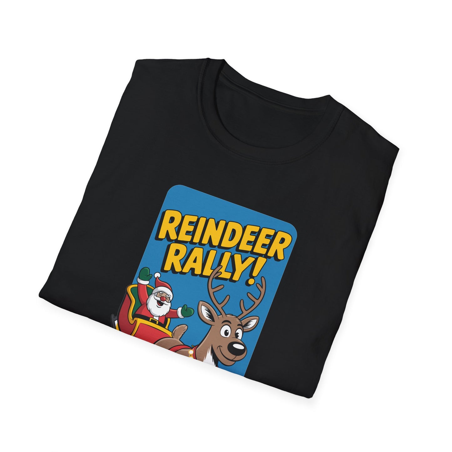 Amputee Humor, Limb Loss Awareness Tee,   Reindeer Rally Leg V2