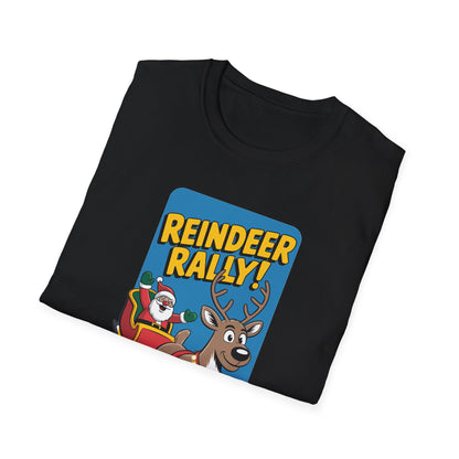 Amputee Humor, Limb Loss Awareness Tee,   Reindeer Rally Leg V2