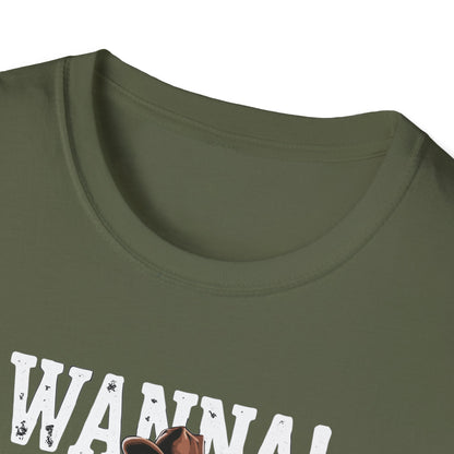 Amputee Humor, Limb Loss Awareness Tee,   Wanna Arm Wrestle V2b Print
