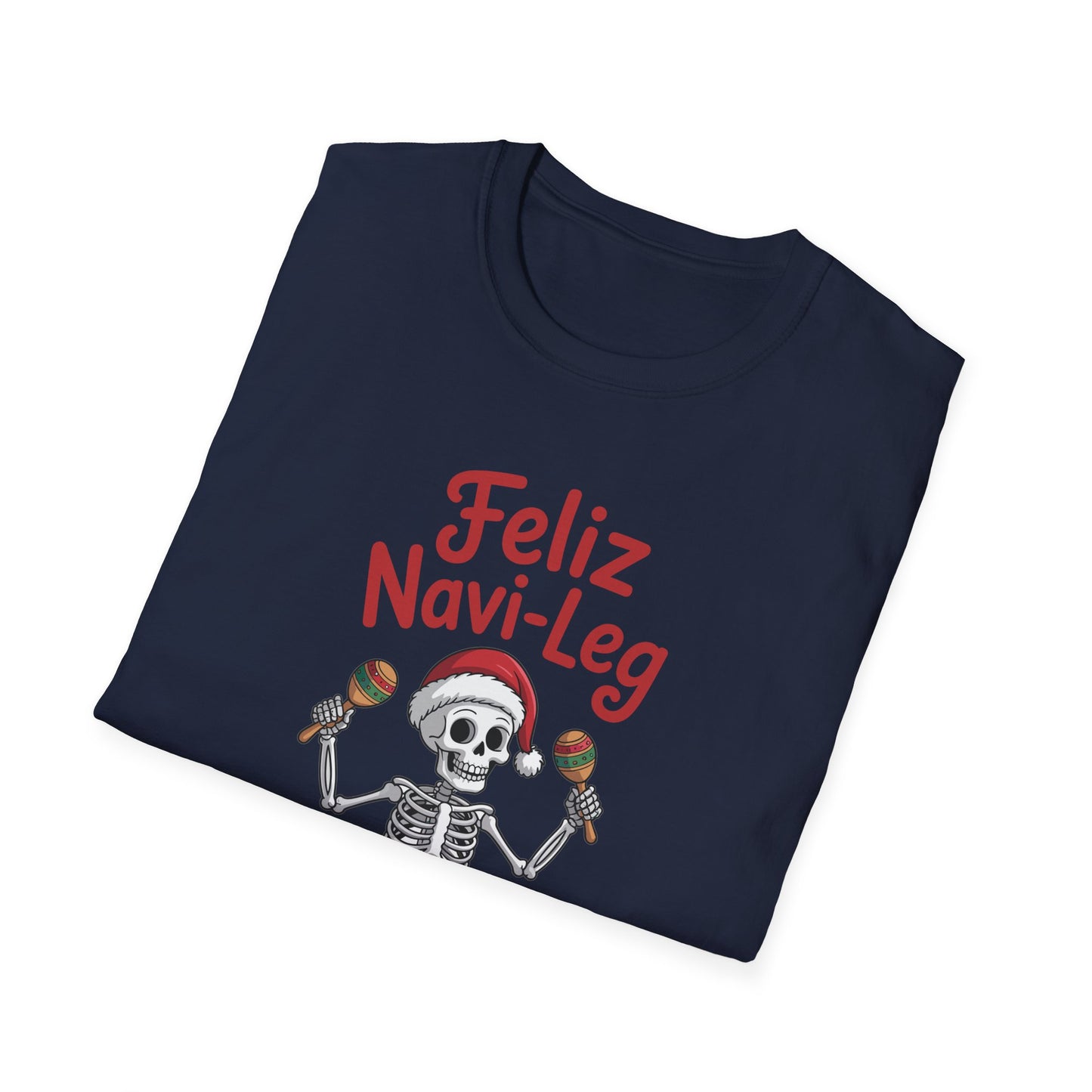 Amputee Humor, Limb Loss Awareness Tee,   Feliz Navi Leg V2