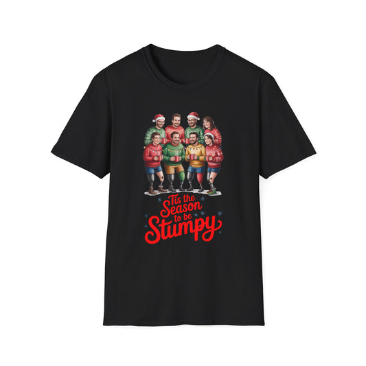 Amputee Humor, Limb Loss Awareness Tee,   Tis The Season To Be Stumpy V1