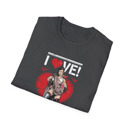 Amputee Humor, Limb Loss Awareness Tee,   I Love My Valentine V2b Print