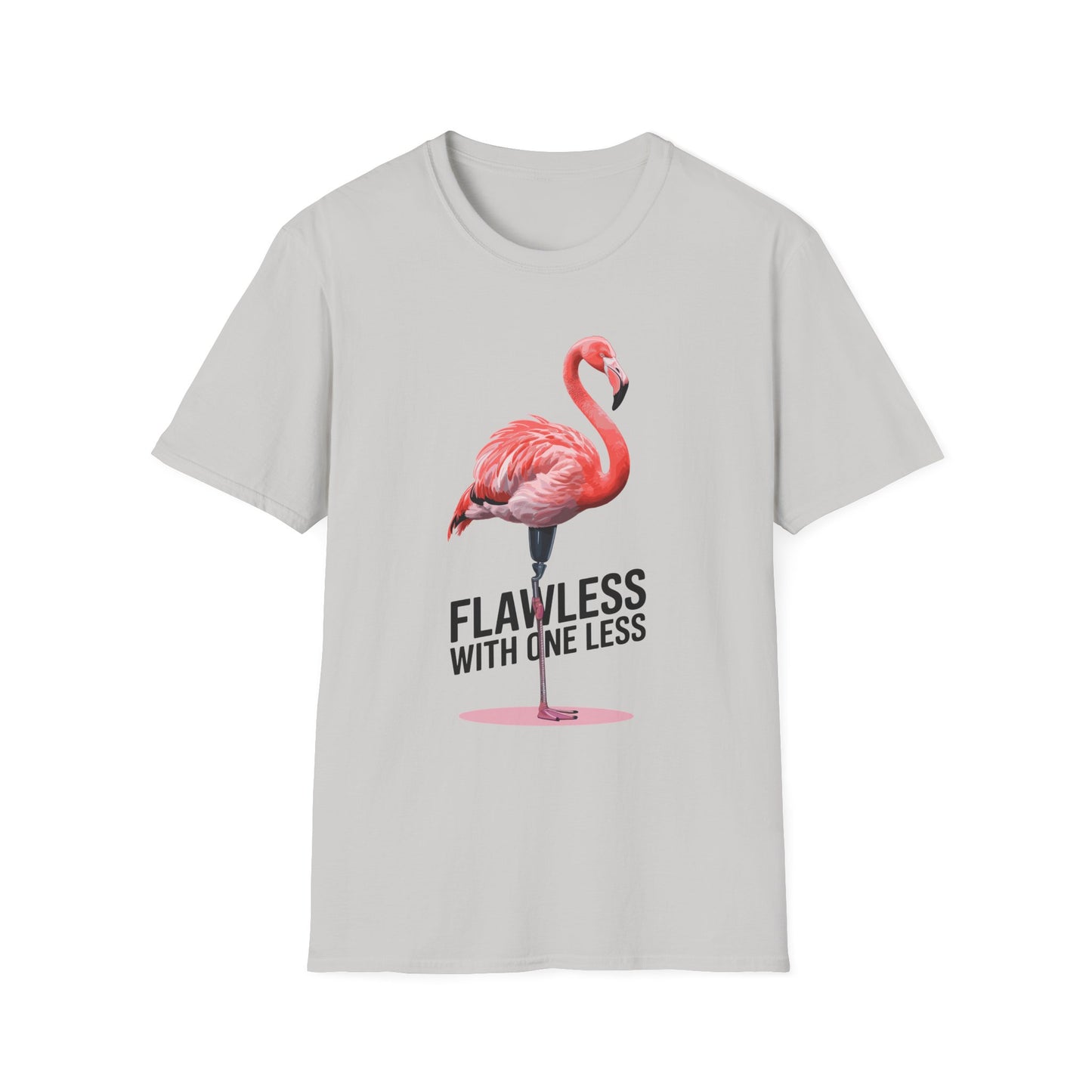 Amputee Humor, Limb Loss Awareness Tee,   Flaming Teeb
