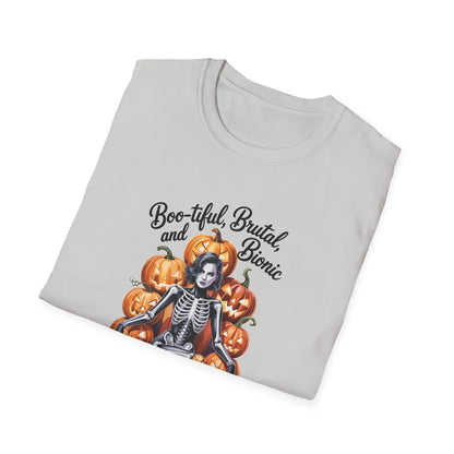 Amputee Humor, Limb Loss Awareness Tee,   Bootiful Brutal Bionic V2b