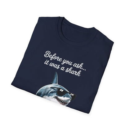 Amputee Humor, Limb Loss Awareness Tee,   Shark Tee V1b