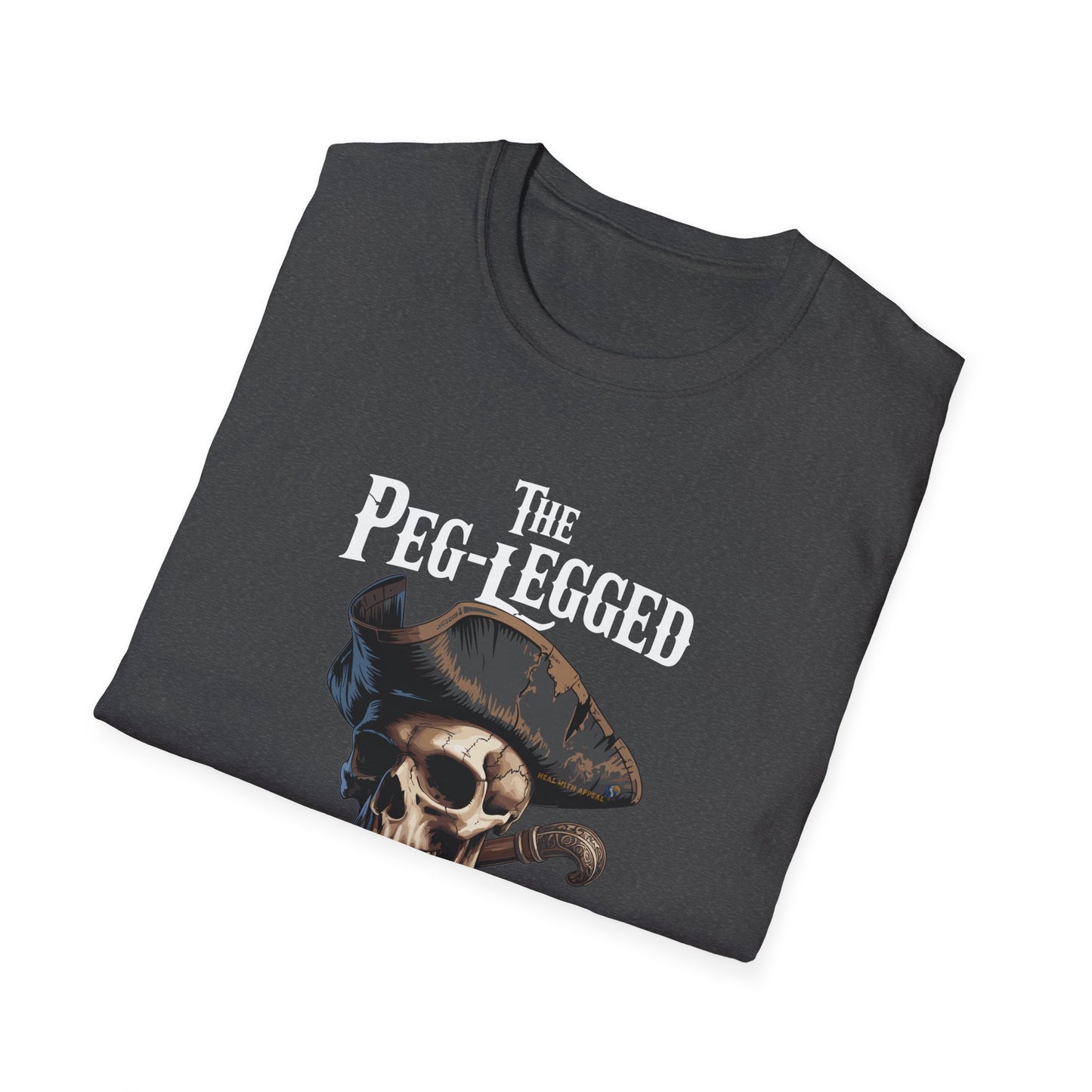 Amputee Humor, Limb Loss Awareness Tee,   Peg Leggend Legend V1b