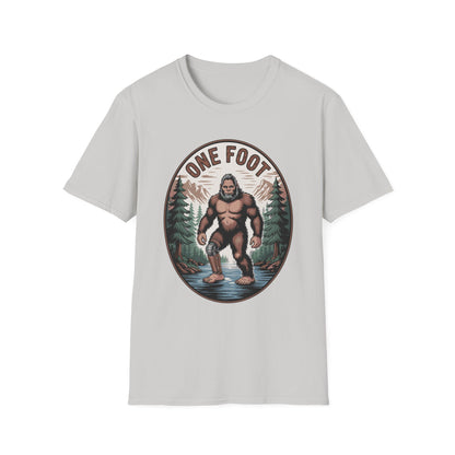 Amputee Humor, Limb Loss Awareness Tee,   One Foot V5