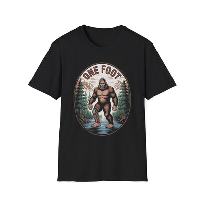 Amputee Humor, Limb Loss Awareness Tee,   One Foot V5