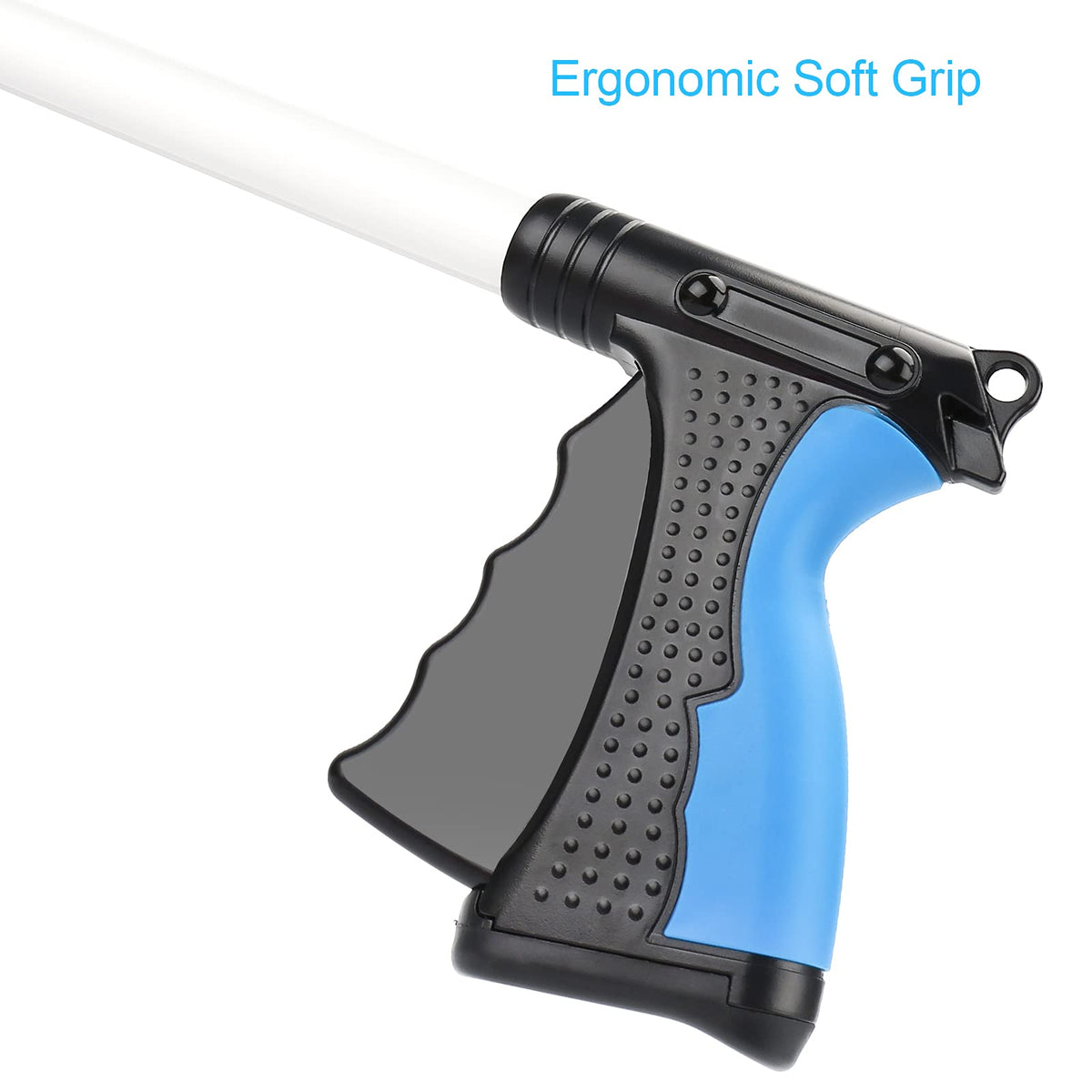 Grabber Reacher Tool, 32" Grabbers for Elderly, Lightweight Extra Long Handy Trash Claw Grabber, Mobility Aid Reaching Assist Tool for Trash Pick Up, Nabber, Litter Picker, Arm Extension (Blue)