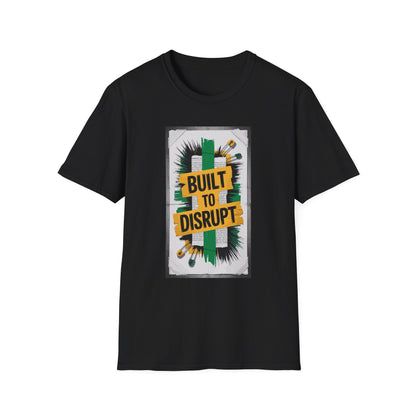 Amputee Humor, Limb Loss Awareness Tee,   Built To Disrupt V2