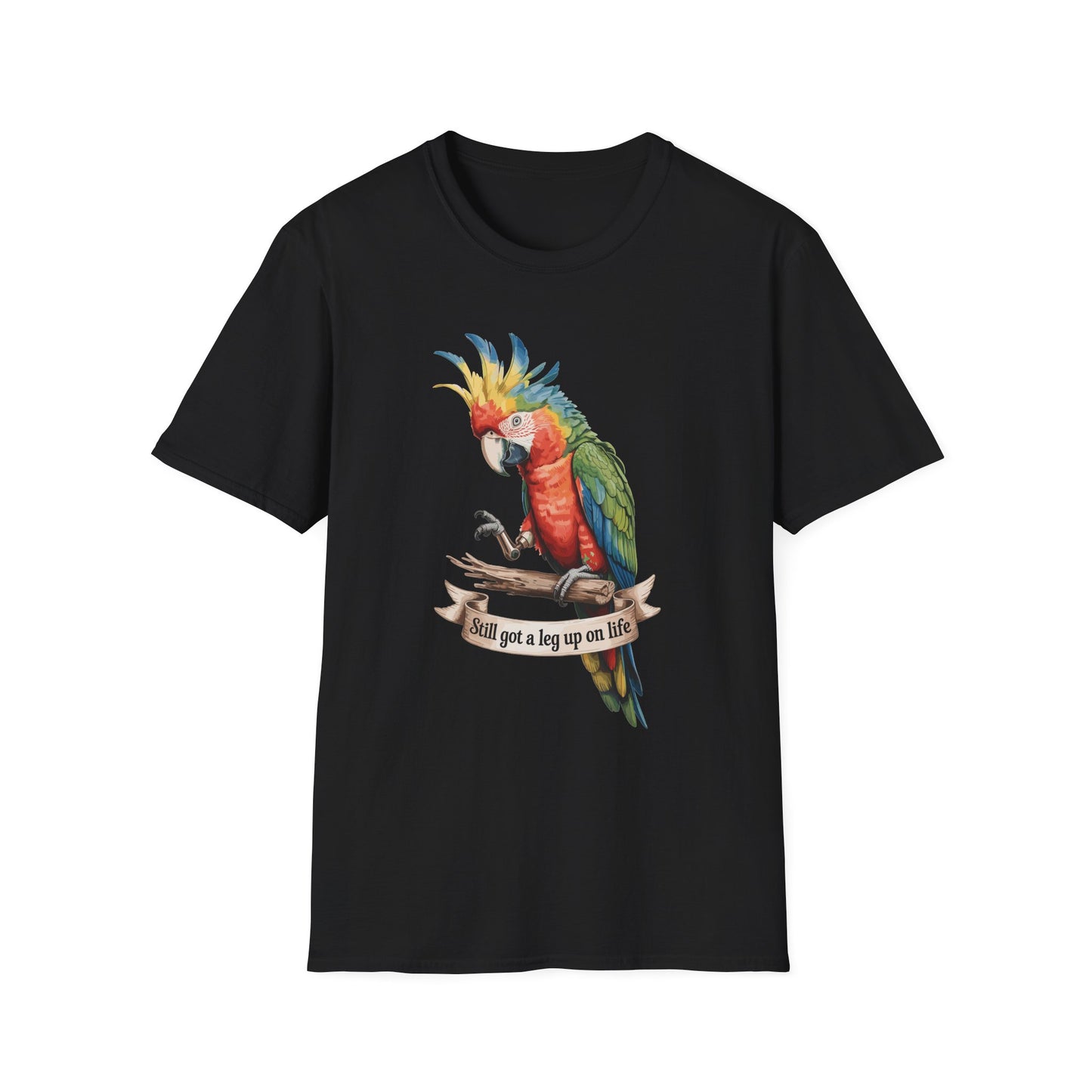 Amputee Humor, Limb Loss Awareness Tee,   Cock A Tee V1
