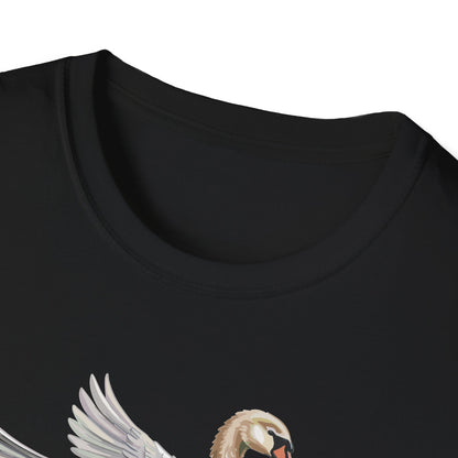 Amputee Humor, Limb Loss Awareness Tee,   Swan Tee V1b