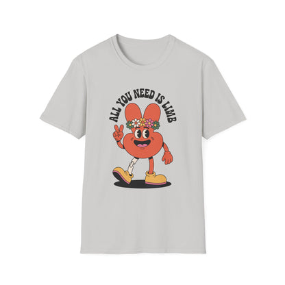 Amputee Humor, Limb Loss Awareness Tee,   Funny Amputee All You Need Is Limb V2b