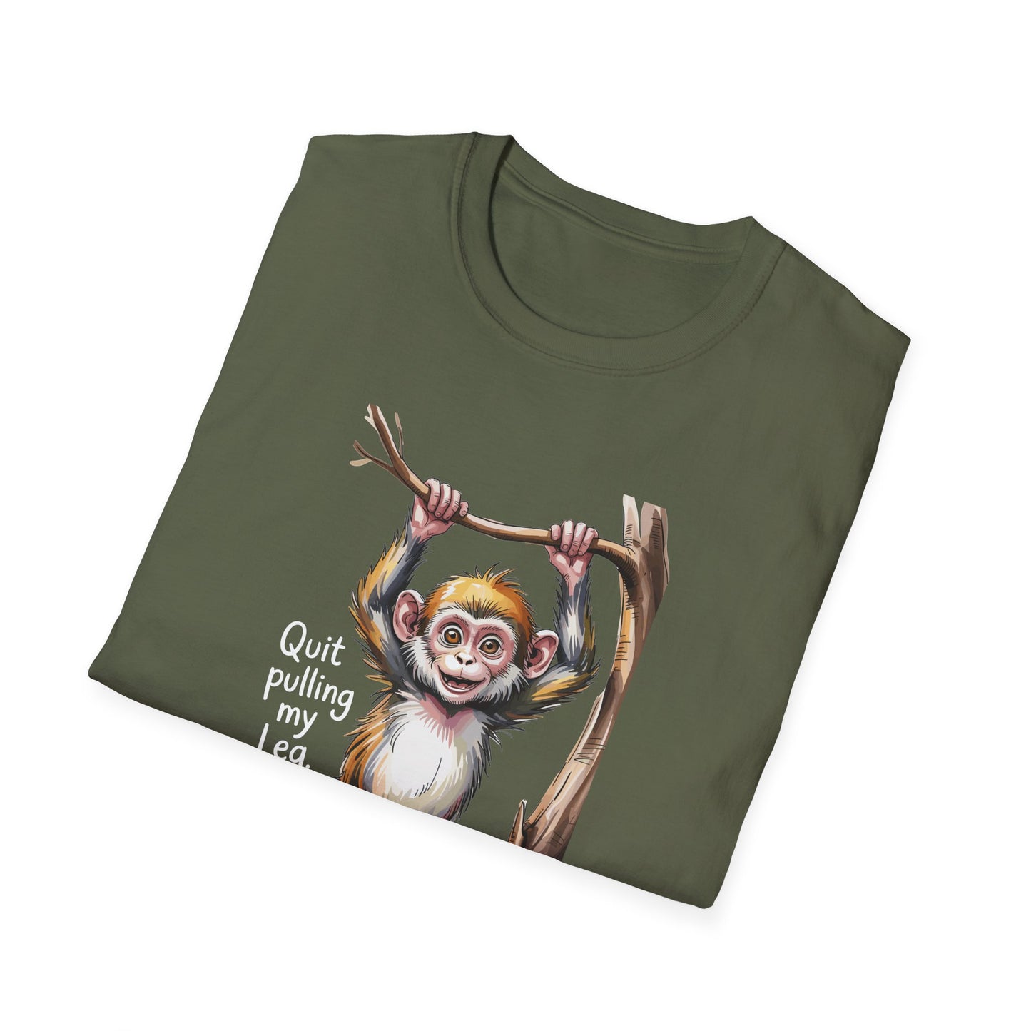 Amputee Humor, Limb Loss Awareness Tee,   Monkey Tee V3b
