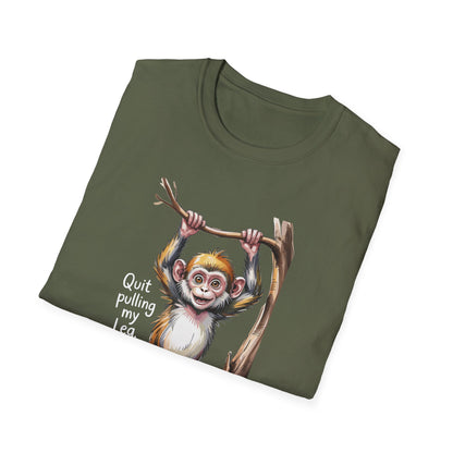 Amputee Humor, Limb Loss Awareness Tee,   Monkey Tee V3b