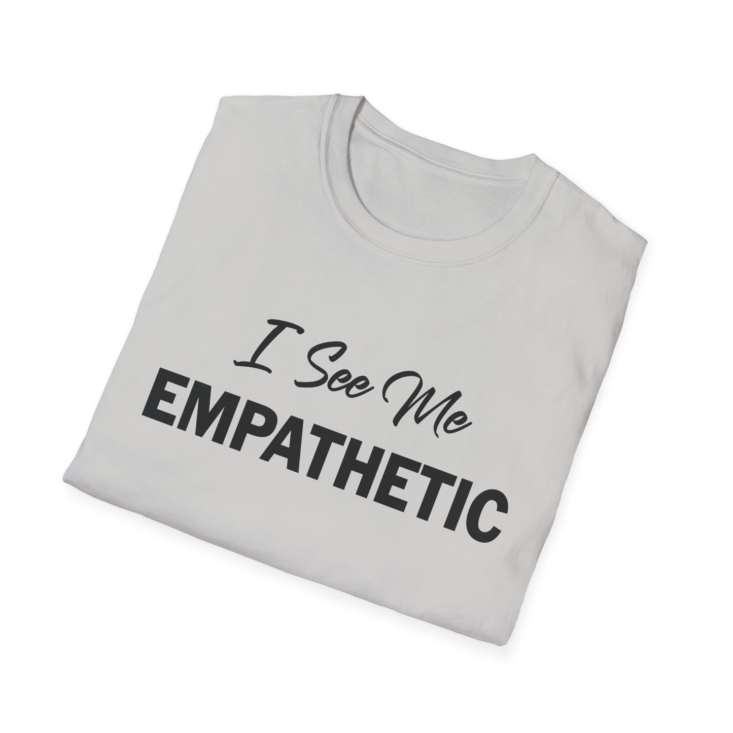 Amputee Humor, Limb Loss Awareness Tee,   I See Me Empathetic V1 Blk Print