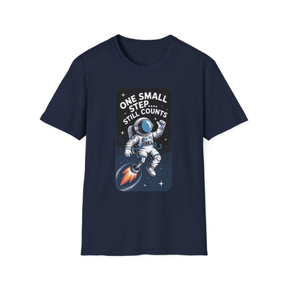 Amputee Humor, Limb Loss Awareness Tee,   One Small Step Still V2