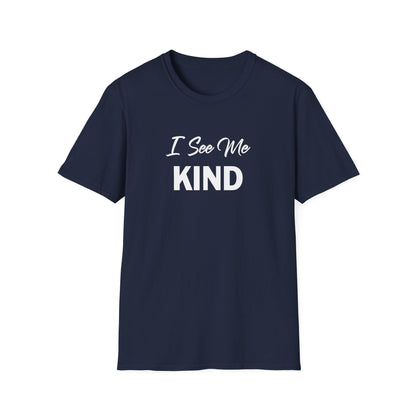 Amputee Humor, Limb Loss Awareness Tee,   I See Me Kind V1 Blk Print