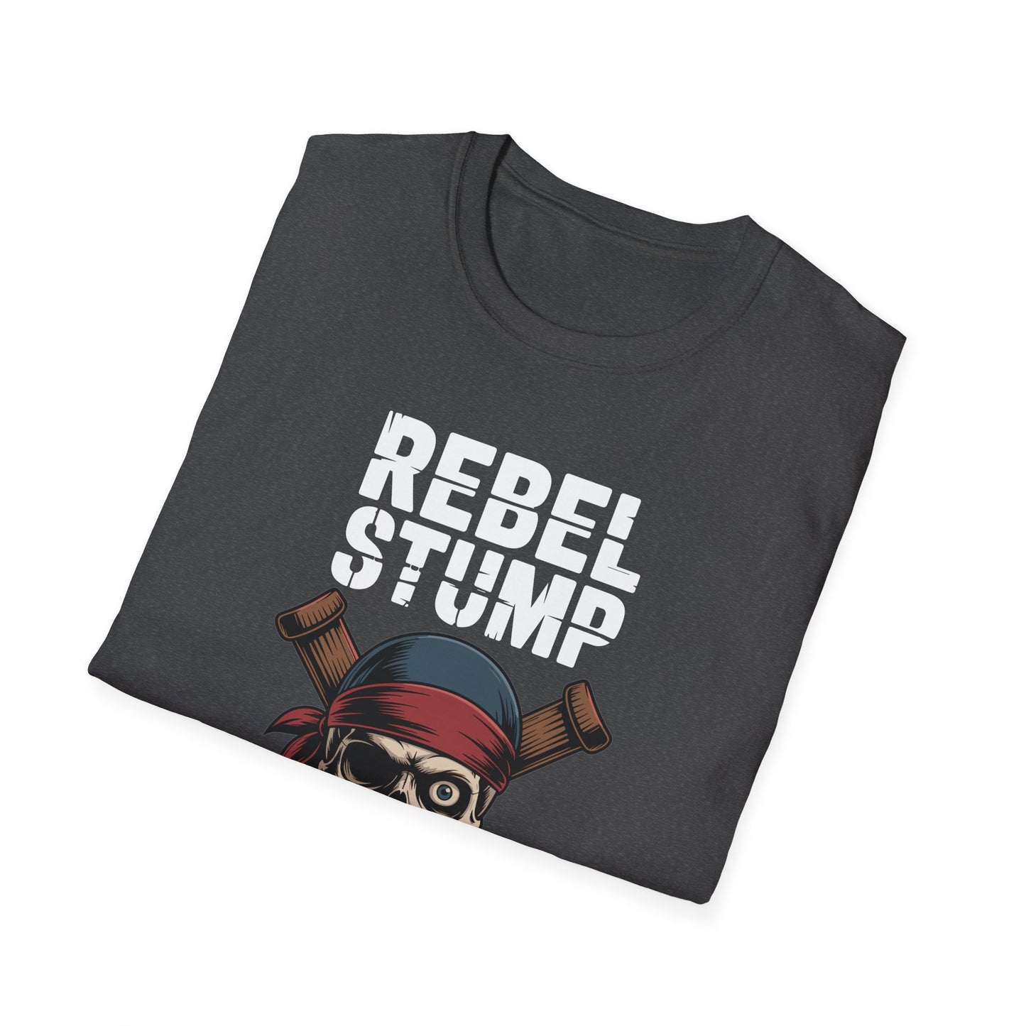 Amputee Humor, Limb Loss Awareness Tee,   Rebel Stump V1b