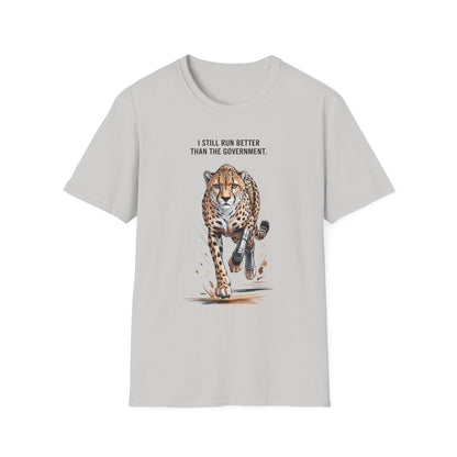 Amputee Humor, Limb Loss Awareness Tee,   Cheetah Tee B