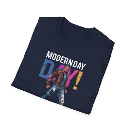 Amputee Humor, Limb Loss Awareness Tee,   Modern Day Bionic Man V3b Print
