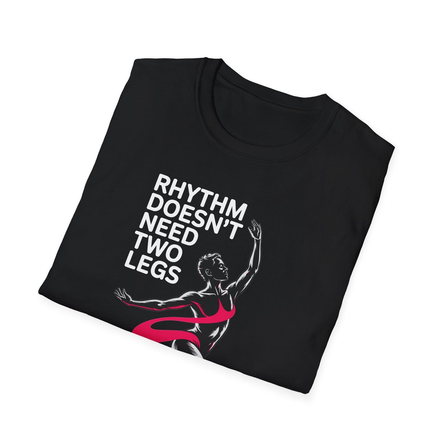 Amputee Humor, Limb Loss Awareness Tee,   Inspirational Amputee Dancer V2b