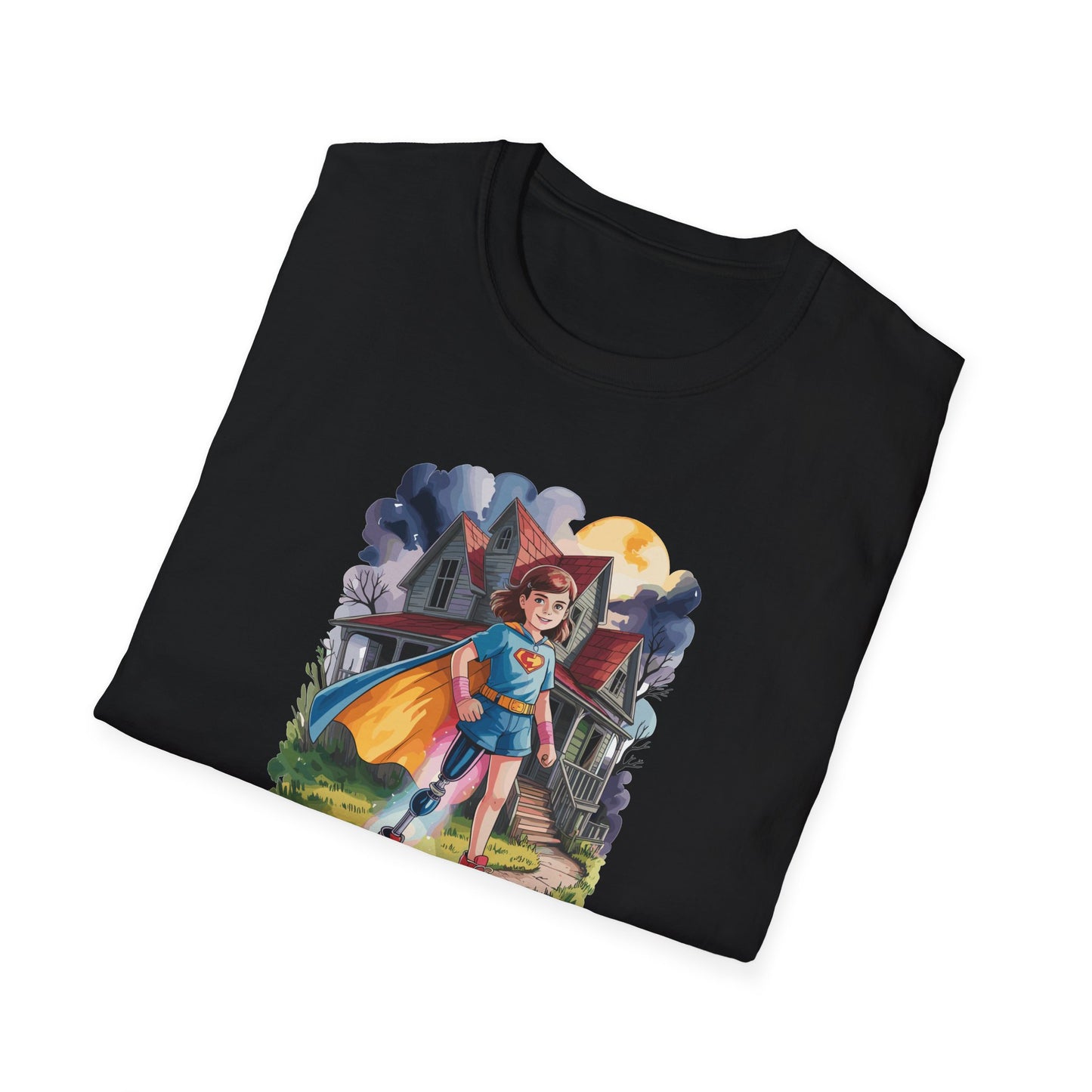 Amputee Humor, Limb Loss Awareness Tee,   My Costume Is My Superpower V1