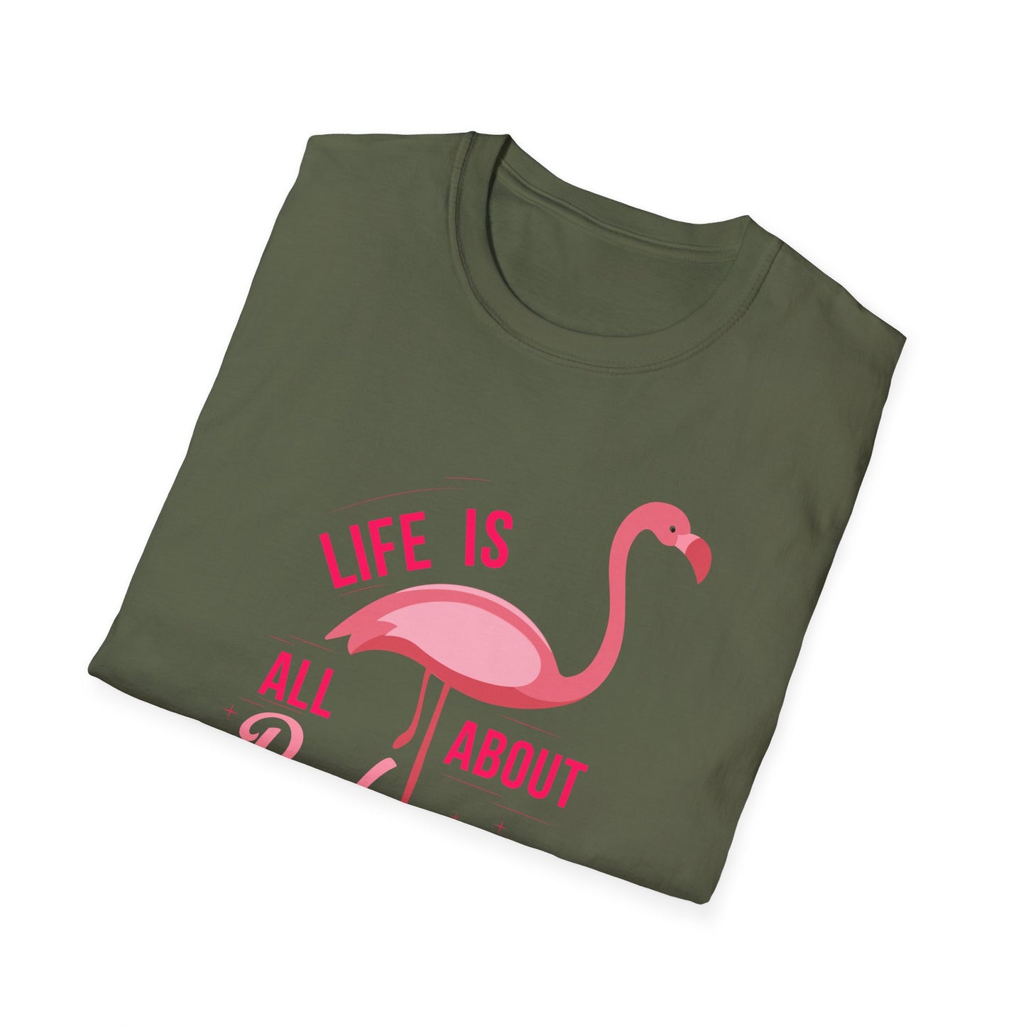 Amputee Humor, Limb Loss Awareness Tee,   Flaming0 Lifes About Balance 2x 3x Tshirt Print