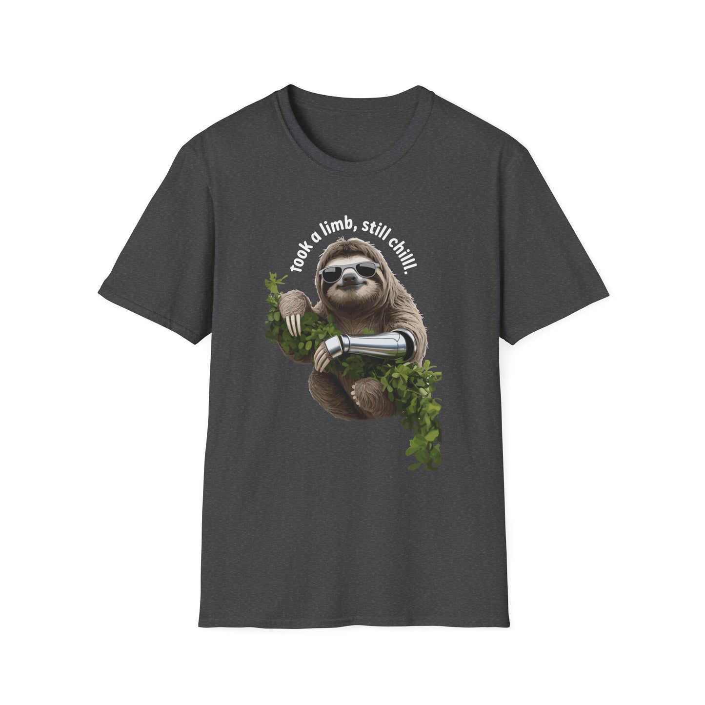 Amputee Humor, Limb Loss Awareness Tee,   Sloath Tee V4b