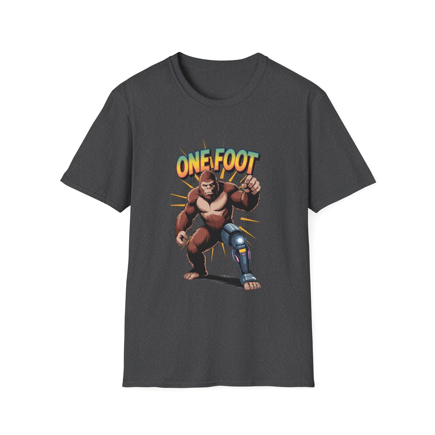 Amputee Humor, Limb Loss Awareness Tee,   One Foot V1
