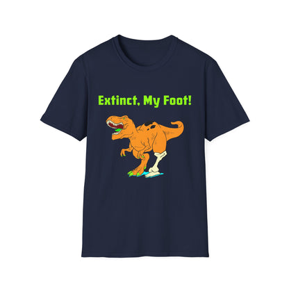 Amputee Humor, Limb Loss Awareness Tee,   Peg Asaurus Bone Leg V1