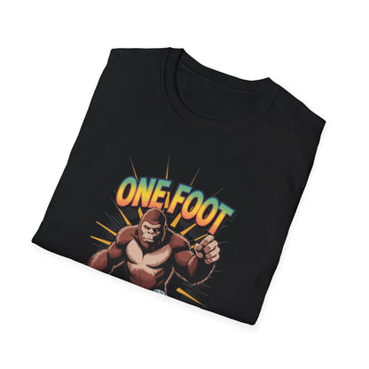 Amputee Humor, Limb Loss Awareness Tee,   One Foot V1