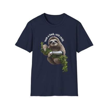 Amputee Humor, Limb Loss Awareness Tee,   Sloath Tee V4b