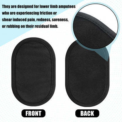 FineCheer 6 Pcs Prosthetic Liner Patch Amputee Essentials 4.5 x 7.5 Inches