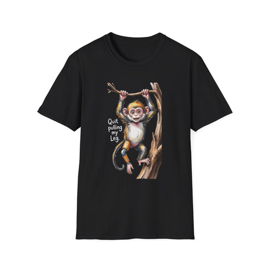 Amputee Humor, Limb Loss Awareness Tee,   Monkey Tee V3b